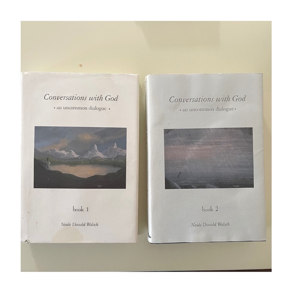 Conversations with God Books 1 & 2 by Neale Donald Walsch Uncommon Dialogue Set